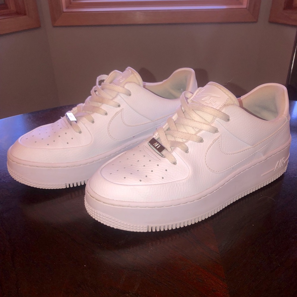 White Sage Air Force 1’s!!